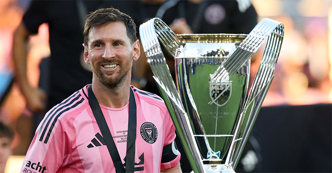 Messi có mùa giải thứ hai liên tiếp giành danh hiệu Cầu thủ hay nhất mùa MLS